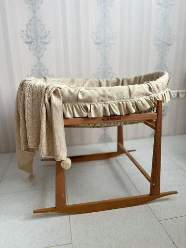 پایه چوبی گهوارهای برای کریر و سبد نوزاد