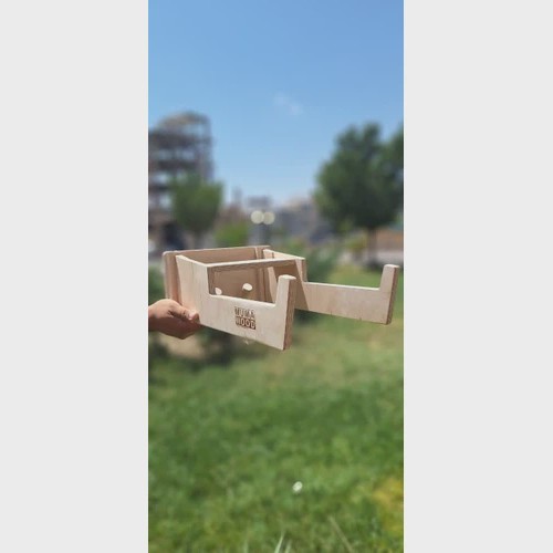 استند دیواری دوچرخه سایز بزرگ ترکیب استحکام، زیبایی و صرفهجویی در فضا