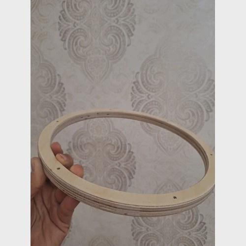 حلقه چوبی قطر 25سانتیمتر جنس پلای وود
